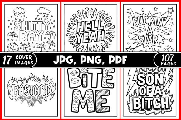 ADULT-Bold-and-Easy-Swear-Word-Coloring-Pages-Graphics