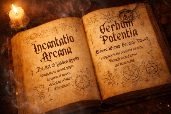 ## What Makes Arcanum Font Stand Out

**Arcanum Font** stands out for its mysterious elegance and dramatic blackletter-inspired character. With sharp strokes, structured forms, and refined detailing, this typeface evokes a sense of heritage, power, and mystique. It carries a strong medieval influence while remaining balanced enough for modern design applications.

What makes Arcanum unique is its commanding presence. The bold letterforms create instant visual impact, making it ideal for logos, book covers, album art, gaming graphics, fantasy branding, tattoos, and statement typography. Despite its ornamental roots, the font maintains clarity and structure, ensuring readability across different layouts.

Perfect for designers seeking a typeface with depth and authority, Arcanum Font transforms simple text into a striking visual element filled with history, intrigue, and timeless character.
