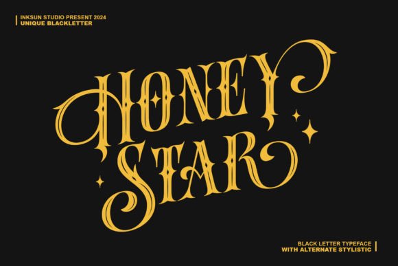 ## What Makes Honey Star Font Stand Out

**Honey Star Font** stands out for its sweet, playful charm combined with a clean and modern feel. Designed with soft curves and friendly letterforms, this typeface brings warmth and positivity to any creative project. Its smooth structure and balanced spacing make it both eye-catching and easy to read.

What makes Honey Star unique is its versatility. It works beautifully for branding, packaging, social media graphics, children’s products, invitations, stickers, and handmade craft designs. The gentle personality of the font adds a joyful, approachable tone while still maintaining a polished and professional look.

Perfect for designers who want to create cheerful, uplifting visuals, Honey Star Font adds a touch of sweetness and personality that instantly makes designs feel more inviting and memorable.
