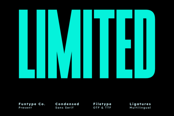 Limited-Fonts