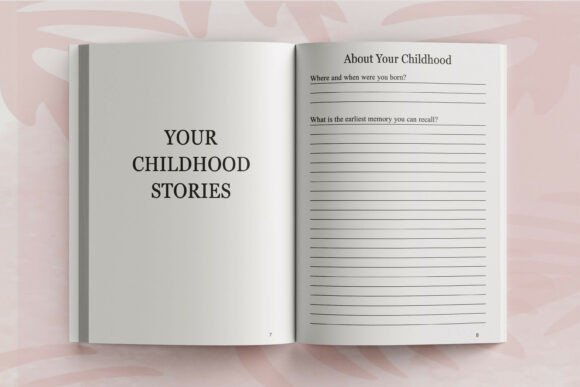 ## What Makes “Mom, I Want to Hear Your Story” Stand Out

This guided memory journal stands out because it transforms simple writing prompts into a deeply meaningful legacy experience. Unlike generic journals, **“Mom, I Want to Hear Your Story”** is intentionally structured to walk mothers through the most important chapters of their lives — from childhood memories and teenage years to love, motherhood, life lessons, and hopes for the future.

What makes this design special is its emotional depth combined with practical usability. The thoughtful prompts encourage storytelling, reflection, and wisdom-sharing in a natural, heartfelt way. The clean, elegant layout provides generous writing space while maintaining a timeless keepsake aesthetic. Each section builds toward creating a complete life narrative — one that children and future generations can treasure forever.

The 6×9 inch print-ready interior with bleed ensures a professional, polished finish, while the fully Canva-editable format offers flexibility for KDP publishers, memory book creators, and gift designers. It’s not just a journal — it’s a legacy project that preserves family history in the most personal way possible.

Perfect for Mother’s Day, birthdays, or family heritage projects, this journal turns memories into a lasting treasure that can be passed down for generations.

