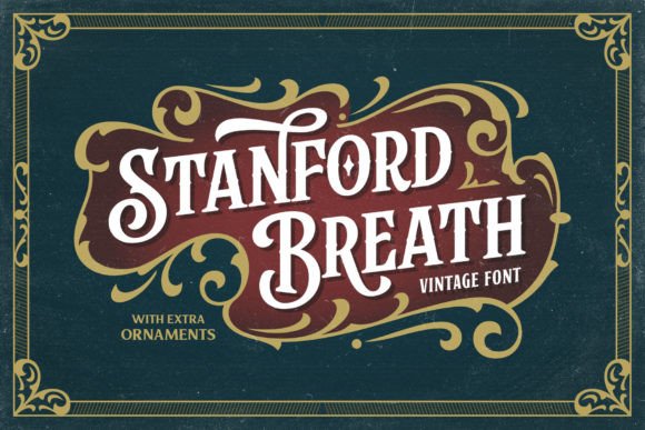 ## What Makes Stanford Breath Font Stand Out

**Stanford Breath Font** stands out for its bold blackletter character combined with refined modern balance. Inspired by traditional Gothic typography, this font carries sharp angles, dramatic strokes, and strong visual rhythm while maintaining clean structure for contemporary design use. The letterforms feel powerful and expressive, giving any project a sense of authority and heritage.

What makes Stanford Breath unique is its ability to bridge classic medieval influence with modern branding needs. It works exceptionally well for logos, apparel graphics, album covers, tattoo designs, streetwear branding, posters, and statement headlines. The confident presence of each character ensures your typography commands attention without overwhelming the layout.

Perfect for designers looking to create bold, timeless, and visually striking compositions, Stanford Breath Font delivers intensity, personality, and classic blackletter elegance in one cohesive design.
