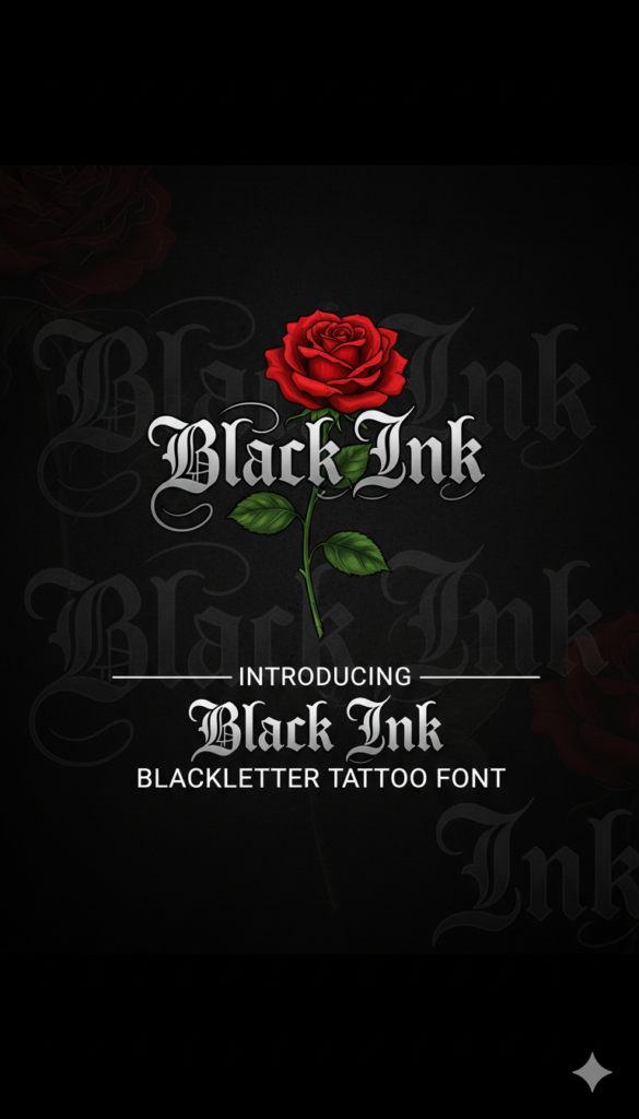 ## What Makes Black Ink Font Stand Out

**Black Ink Font** stands out for its raw, expressive energy and authentic handcrafted feel. Inspired by bold brush strokes and traditional ink lettering, this typeface captures the natural flow and texture of real ink on paper. The dynamic letterforms give your designs movement, personality, and artistic depth.

Its slightly irregular edges and strong contrast create a striking visual presence, making it ideal for logos, posters, apparel designs, album covers, branding projects, and social media graphics that need attitude and impact. Despite its bold character, the font remains legible and versatile, allowing it to adapt to both modern and edgy design styles.

Black Ink Font is perfect for creatives who want typography that feels powerful, organic, and full of character — turning simple text into a statement piece.
